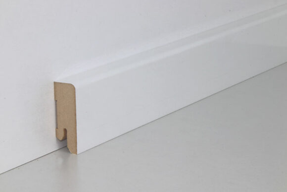 Clip Sockelleiste Weiß-Hochglanz 18 x 50 x 2500