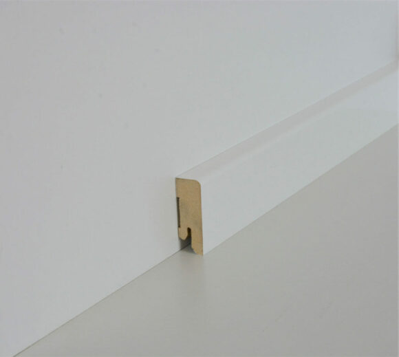Clip Sockelleiste Blütenweiß 18 x 45 x 2500 mm