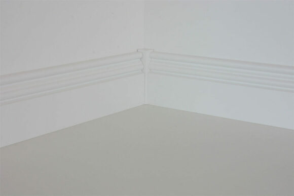 Eckverbindungsklotz Blütenweiß für das Maß 18 x 100 mm – Bild 2